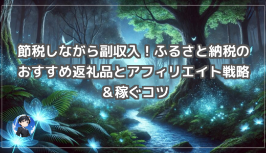 節税しながら副収入！ふるさと納税のおすすめ返礼品とアフィリエイト戦略＆稼ぐコツ