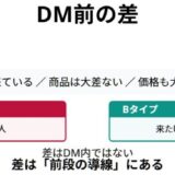 「DMに来た時点で決まっている」は誤解。勝負はその前の導線で完全に決まっている