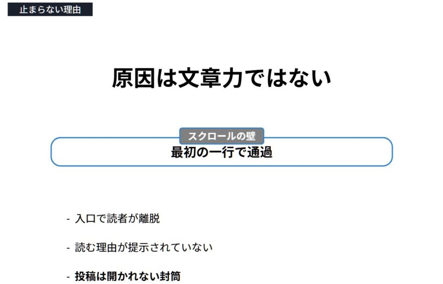 SNS投稿の1行目で反応ゼロを改善する共感設計のコツ