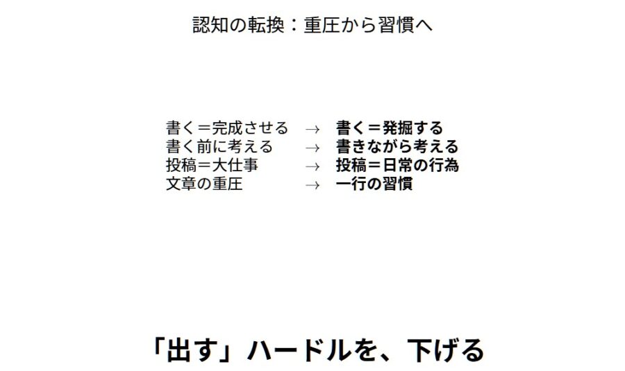 SNS発信が書けない原因と一行投稿で発信を再開する方法