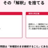 進んでない気がする時期が一番危ない。停滞に見える変化のサインを見逃さない話