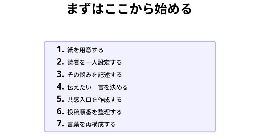 毎日SNS発信しても反応がない原因「伝える順番のズレ」を解説