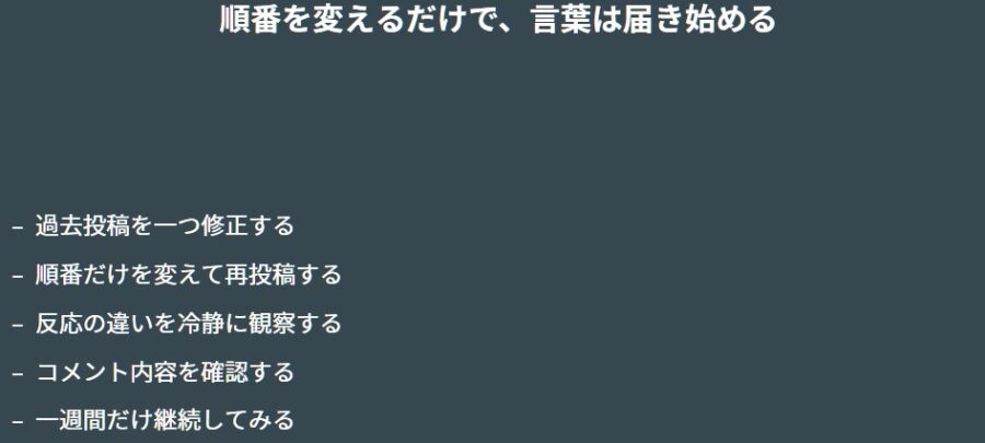 伝わらない原因と文章のズレを直す思考整理図