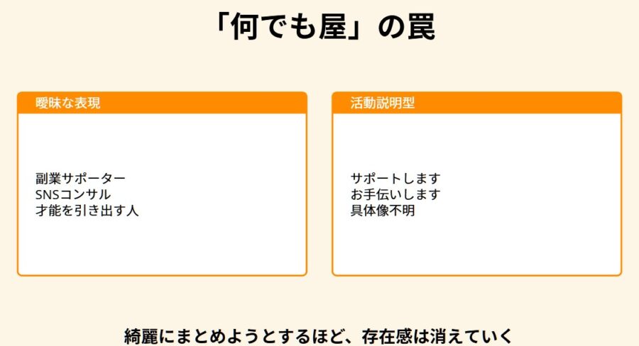 伝わる肩書きの作り方｜3秒で「何してる人？」が伝わる自己紹介設計