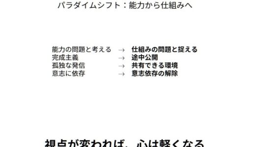 下書きだけ増えていくあなたへ。続かないのは性格じゃない、仕組みです