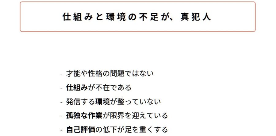 発信が続かない原因と完璧主義を手放す書き出し習慣の解説